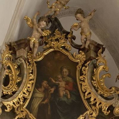 Rosenkranzübergabe an St. Dominikus