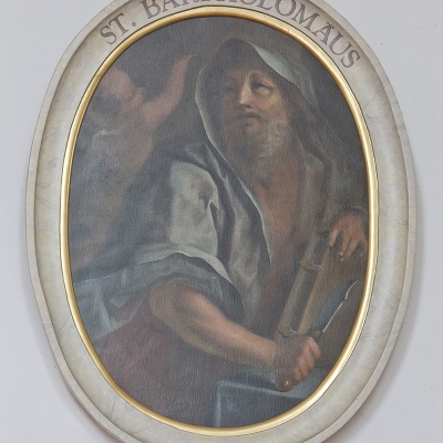 Langerringen Tafelbild Apostel Bartholomäus