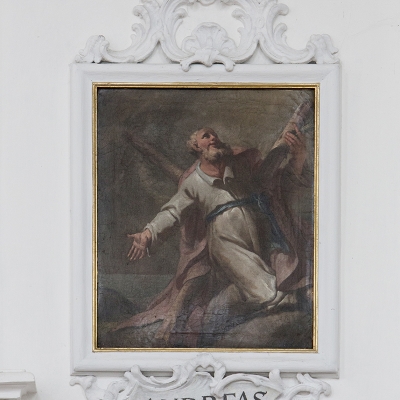 Wessobrunn Tafelbild Apostel Andreas