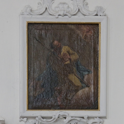 Wessobrunn Tafelbild Apostel Thomas
