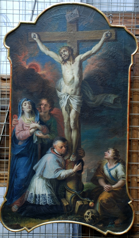Augsburg Städt. Kunstsammlung Jesus am Kreuz