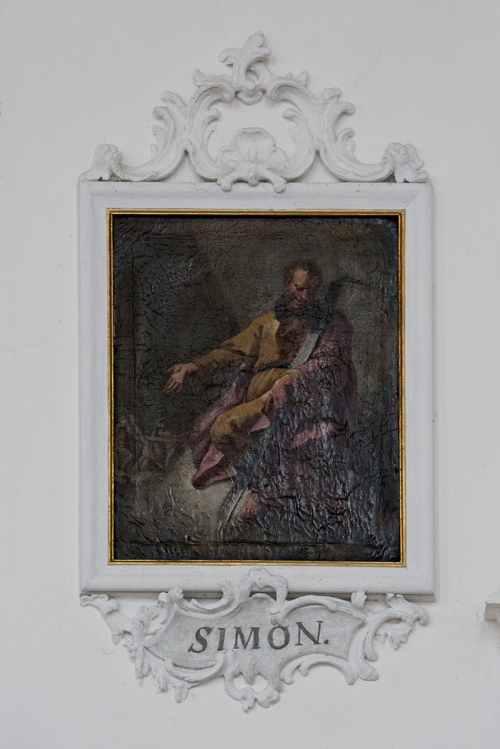 Wessobrunn Tafelbild Apostel Simon