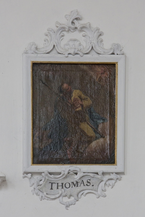 Wessobrunn Tafelbild Apostel Thomas